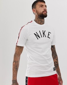 Белая футболка Nike Air - Синий