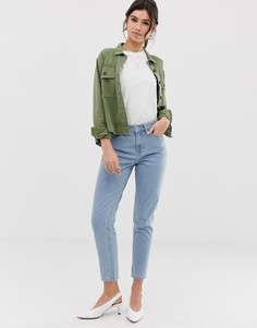 Классические джинсы в винтажном стиле Vero Moda - Синий