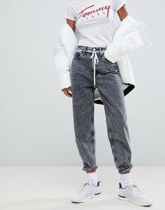 Джинсы в винтажном стиле с завышенной талией Tommy Jeans - Черный