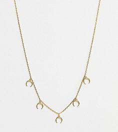 Позолоченное ожерелье Orelia - Золотой