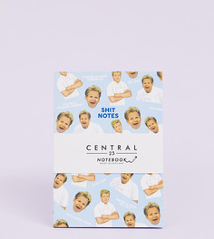 Блокнот с надписью Shit Notes Central 23 - Мульти