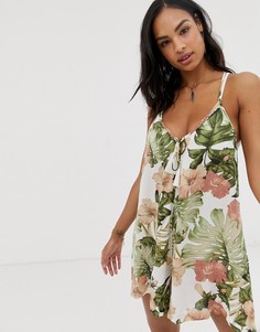 Белый ромпер Rip Curl Hanalei - Белый Ripcurl