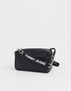 Сумка через плечо с логотипом Tommy Jeans - Черный
