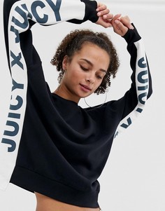 Свитшот с логотипом Juicy By Juicy Couture - Черный