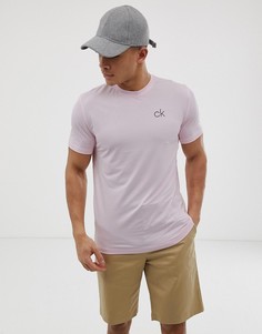Розовая футболка Calvin Klein Golf Newport - Розовый