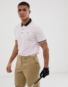 Розовая футболка-поло Calvin Klein Golf Bi-lite - Розовый