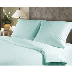 Комплект постельного белья Verossa Stripe евро, страйп, Blue sky (711219)