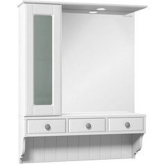 Зеркало-шкаф Edelform Дижон 78,2x97,7 белый (2-264-032-S)