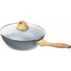 Сковорода с крышкой d 26 см Walmer Stonehenge (W10162607)