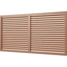 Решетка Era вентиляционная профиль ПВХ 600х1200 вишня (П60120Р вишня)