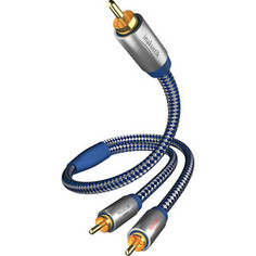 Кабель сабвуферный Inakustik Premium Y-Subwoofer Cable, Y-Sub,RCA 2RCA, 2 m, 0040802