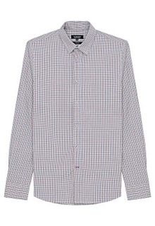 Рубашка в мелкую клетку Al Franco