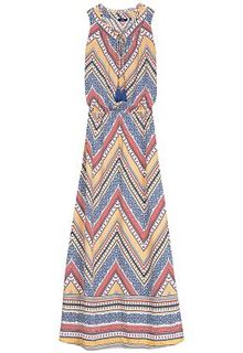 Платье-макси с принтом TOM Tailor
