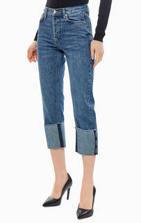 Укороченные джинсы бойфренд с высокой талией Pant. Boy Carly Liu Jo