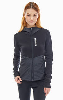 Приталенная толстовка черного цвета Calvin Klein Performance