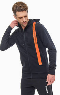 Толстовка на молнии с ярким принтом Calvin Klein Performance