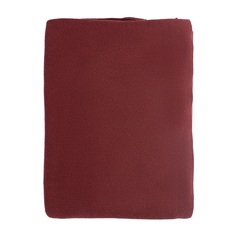 Плед вязаный из хлопка (tkano) красный 130x180 см.