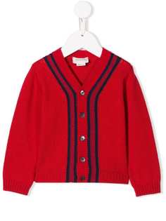 Gucci Kids кардиган с полосками