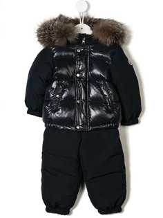 Moncler Kids утепленный спортивный костюм