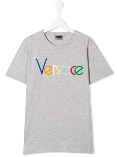 Young Versace футболка с вышивкой