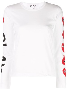 Comme Des Garçons Play толстовка с логотипом
