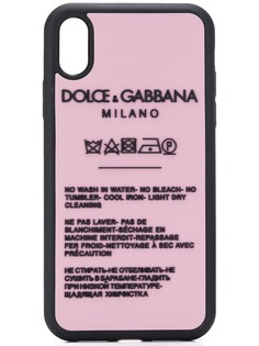 Dolce & Gabbana чехол для iPhone X с аппликацией