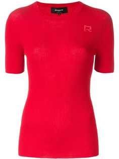 Rochas трикотажный топ с логотипом