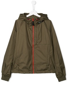 Woolrich Kids дождевик с капюшоном