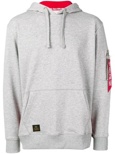 Alpha Industries худи Remove Before Flight