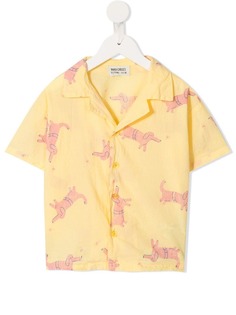 Bobo Choses рубашка с логотипом и изображением собаки