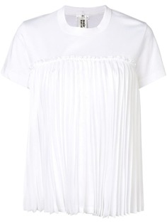 Comme Des Garçons Noir Kei Ninomiya рубашка с плиссировкой