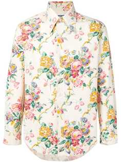 Junya Watanabe Comme Des Garçons Vintage рубашка с цветочным принтом