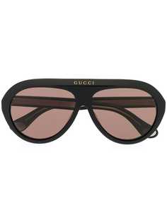 Gucci Eyewear солнцезащитные очки-авиаторы