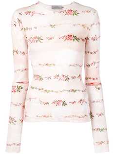 Preen By Thornton Bregazzi трикотажный топ с длинными рукавами