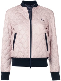 Fay стеганая куртка-бомбер