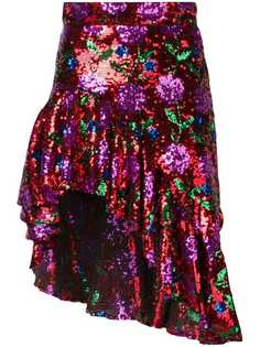 Giuseppe Di Morabito асимметричная юбка с пайетками