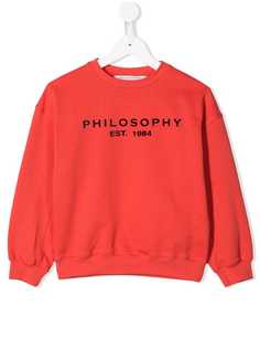 Philosophy Di Lorenzo Serafini Kids толстовка с логотипом