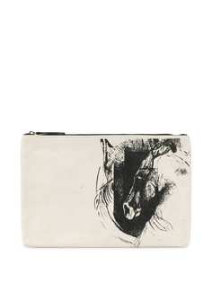 Ann Demeulemeester сумка с изображением лошади
