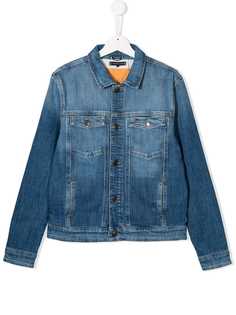 Tommy Hilfiger Junior джинсовая куртка на пуговицах
