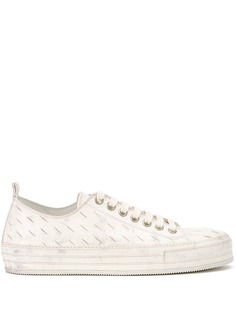 Ann Demeulemeester кеды с эффектом порезов