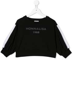 Monnalisa толстовка с логотипом