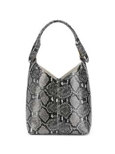 Anya Hindmarch маленькая сумка Build a Bag с узором змеиной кожи