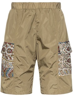 Paria Farzaneh шорты карго с принтом пейсли