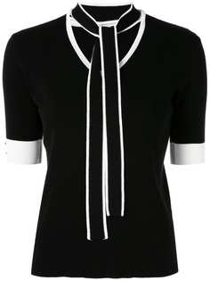 Loveless свитер с контрастной завязкой