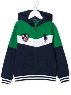 Ralph Lauren Kids худи в стиле колор-блок