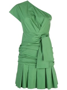 Derek Lam 10 Crosby платье на одно плечо со сборками