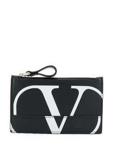 Valentino кошелек с контрастным логотипом