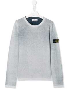 Stone Island Junior многослойная толстовка с логотипом