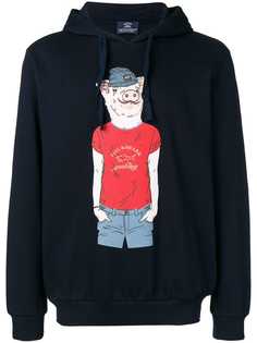 Paul & Shark худи с графичным принтом