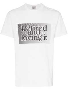 Ashley Williams футболка с надписью retired and loving it